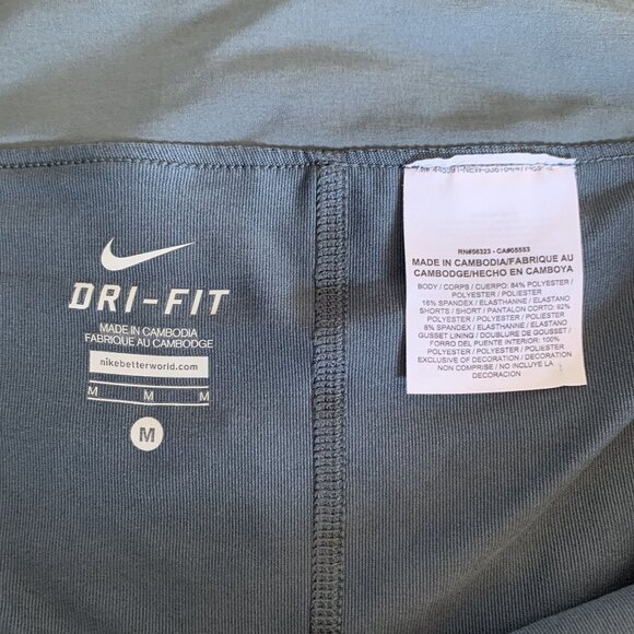 Set of 2 Nike Dri-Fit Pink Gray Athletic Tennis Skort Built-In Shorts Size M - Picture 9 of 10
